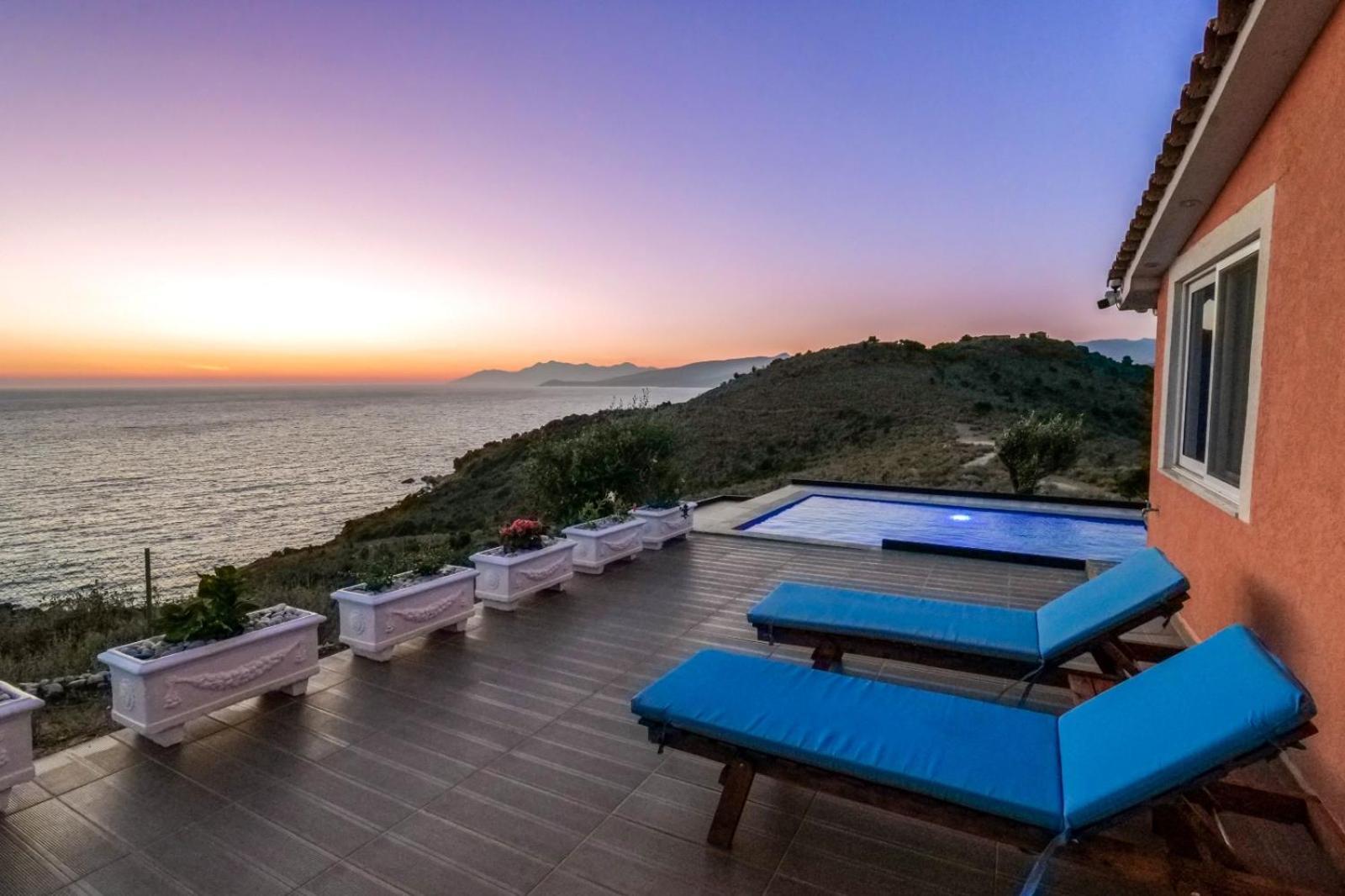 Twins Villa Sarandë Eksteriør bilde