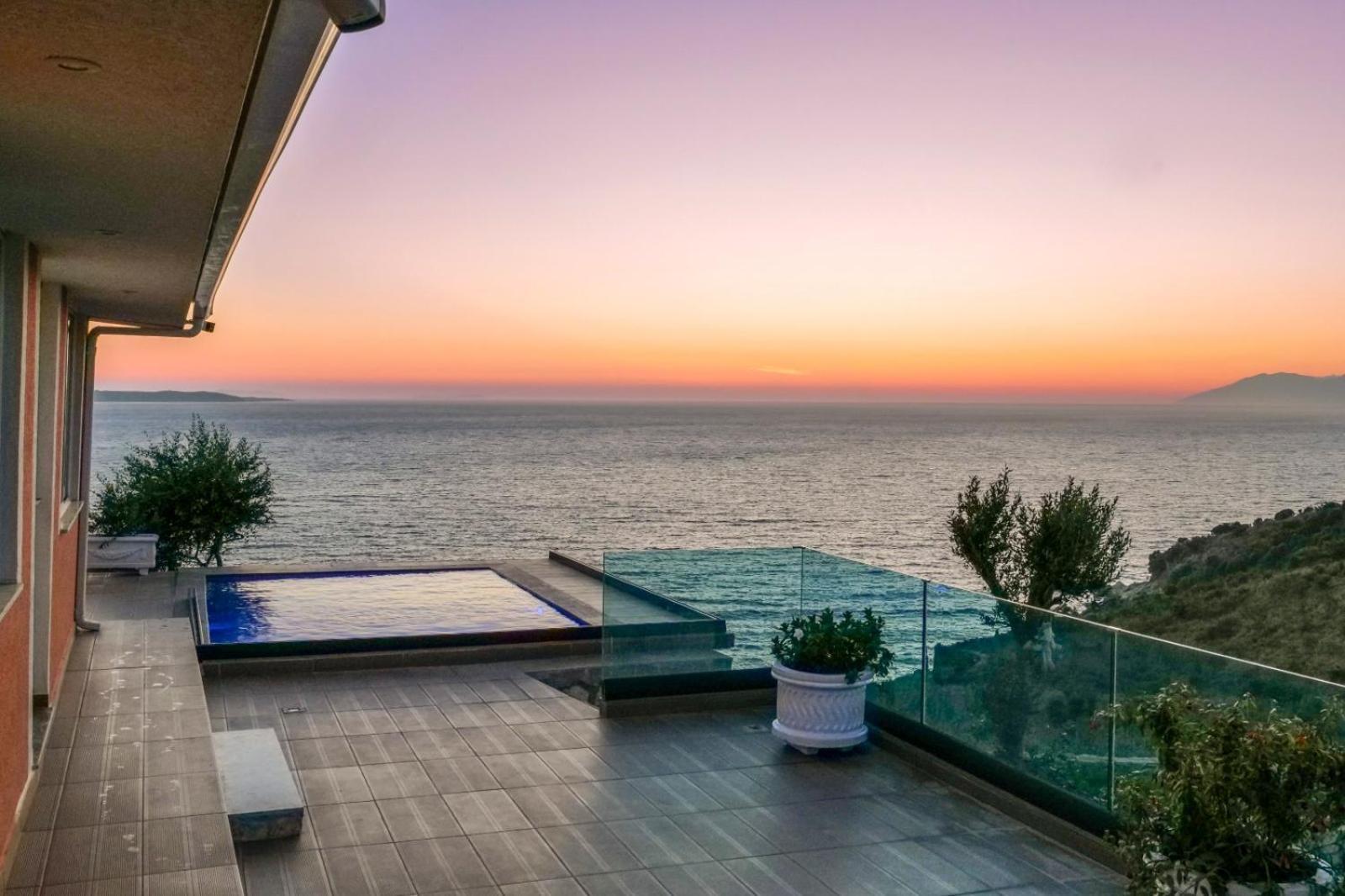 Twins Villa Sarandë Eksteriør bilde
