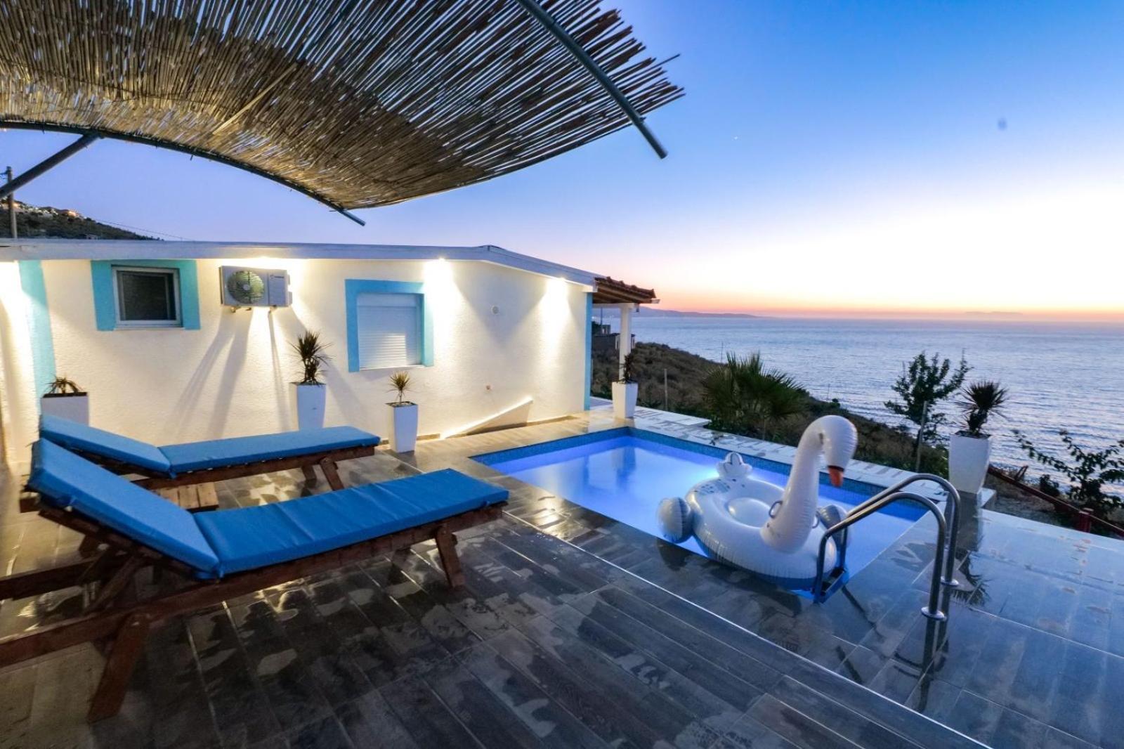 Twins Villa Sarandë Eksteriør bilde