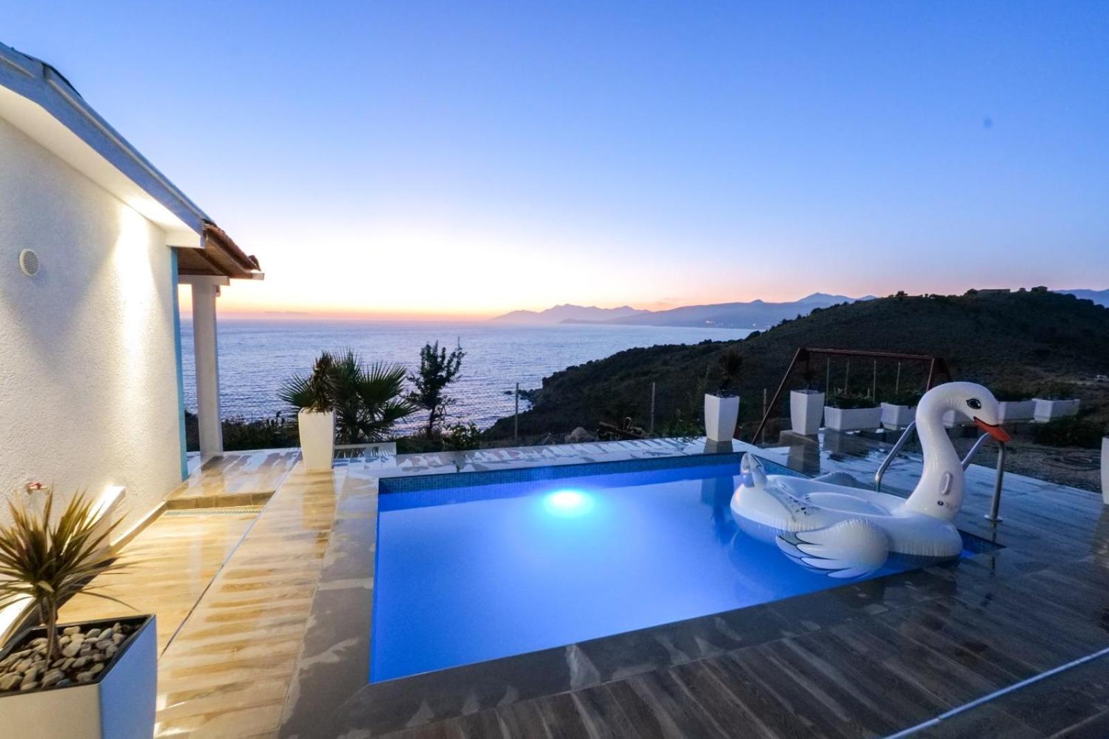 Twins Villa Sarandë Eksteriør bilde