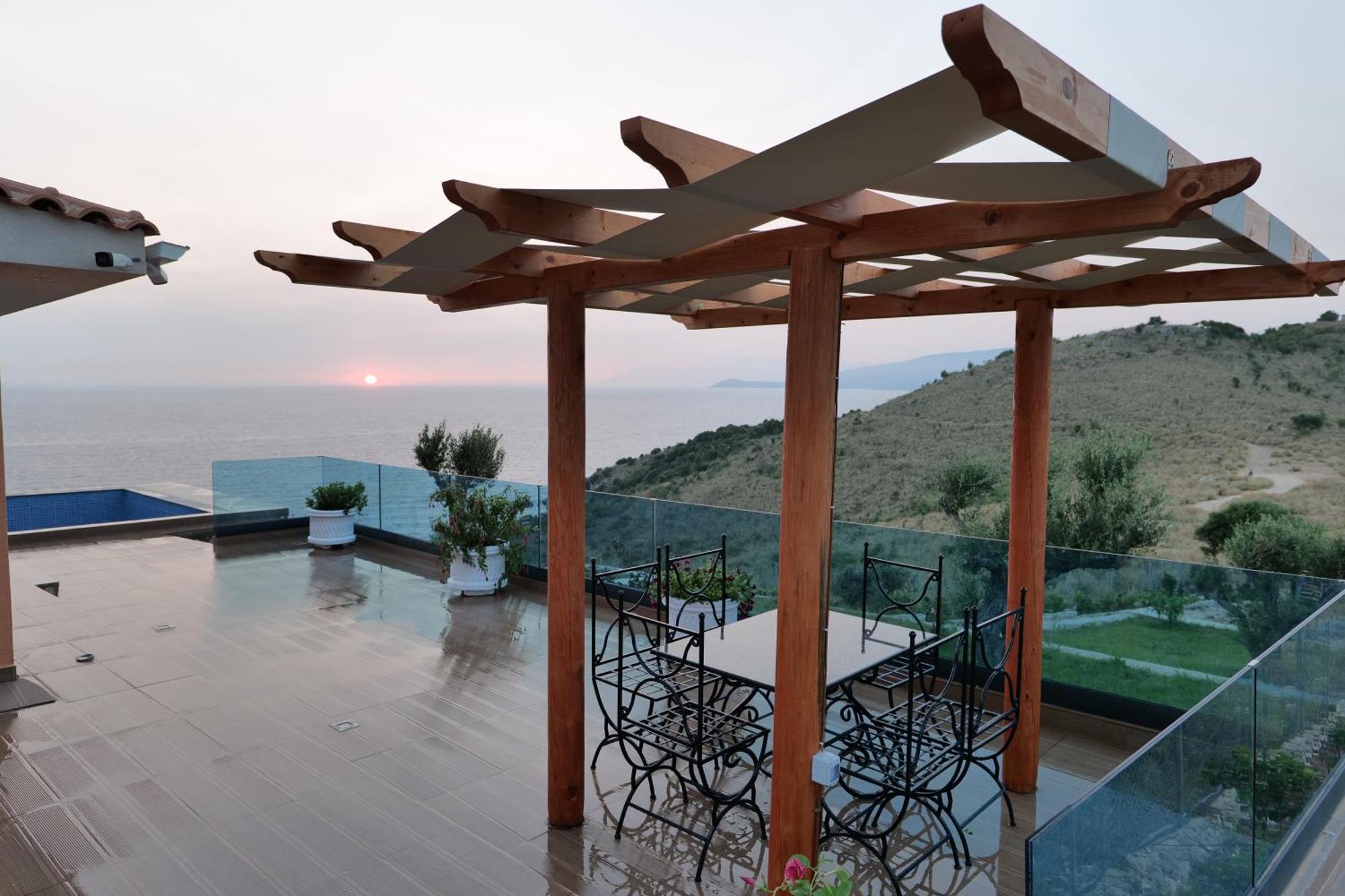 Twins Villa Sarandë Eksteriør bilde
