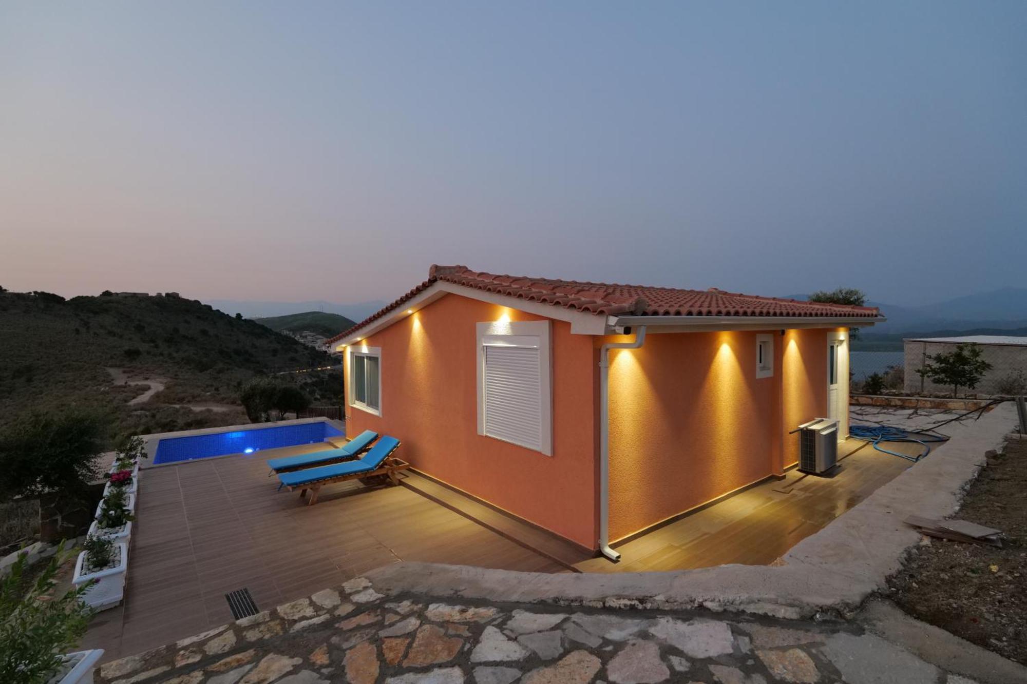 Twins Villa Sarandë Eksteriør bilde